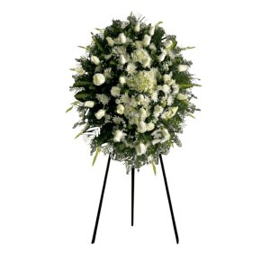 Corona Trípode Blanco Clásico