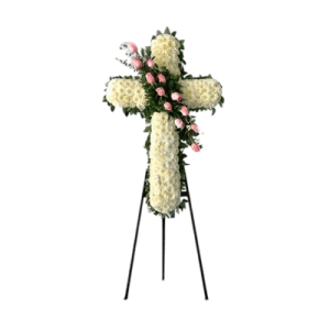 Cruz Fúnebre Rosada